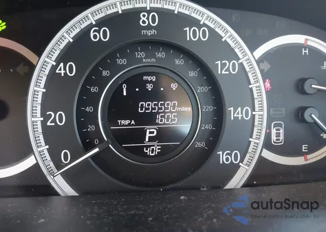 2013 Honda Accord Sdn Ex-L from USA, damaged, VIN 1HGCR2F88DA020493